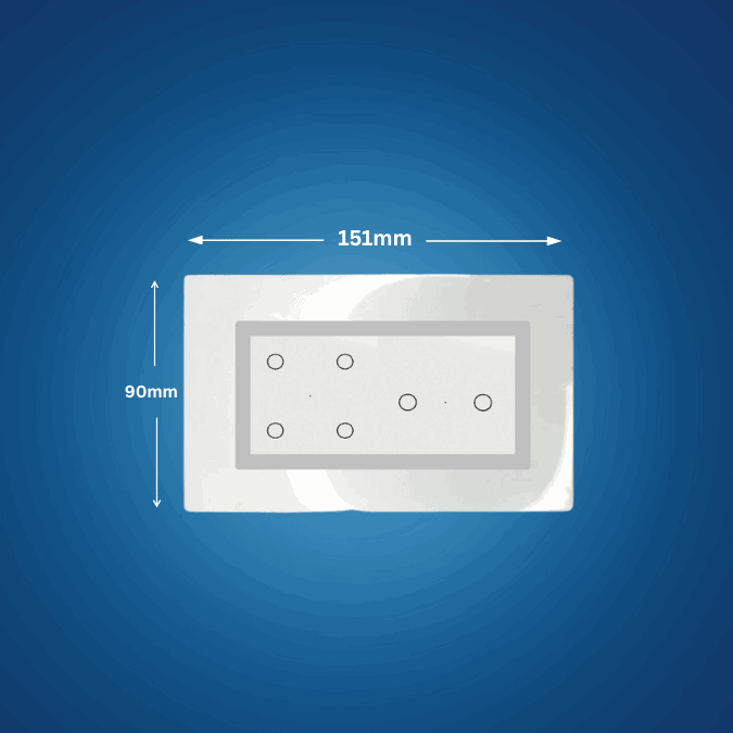 Wynbee Smart 4 Module Touch Switch Board | 4 Relay Touch Switch, 2 Rel ...